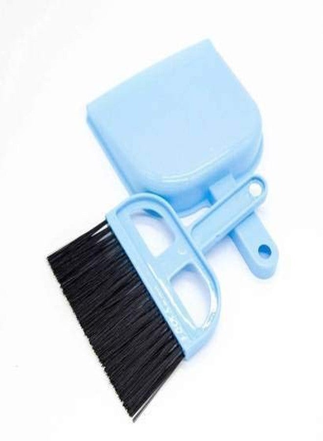 Dabster Mini Dustpan with Brush Broom Set for Multipurpose Cleaning 2 pcs Small Broom for Kids dust pan with Brush - Image 1